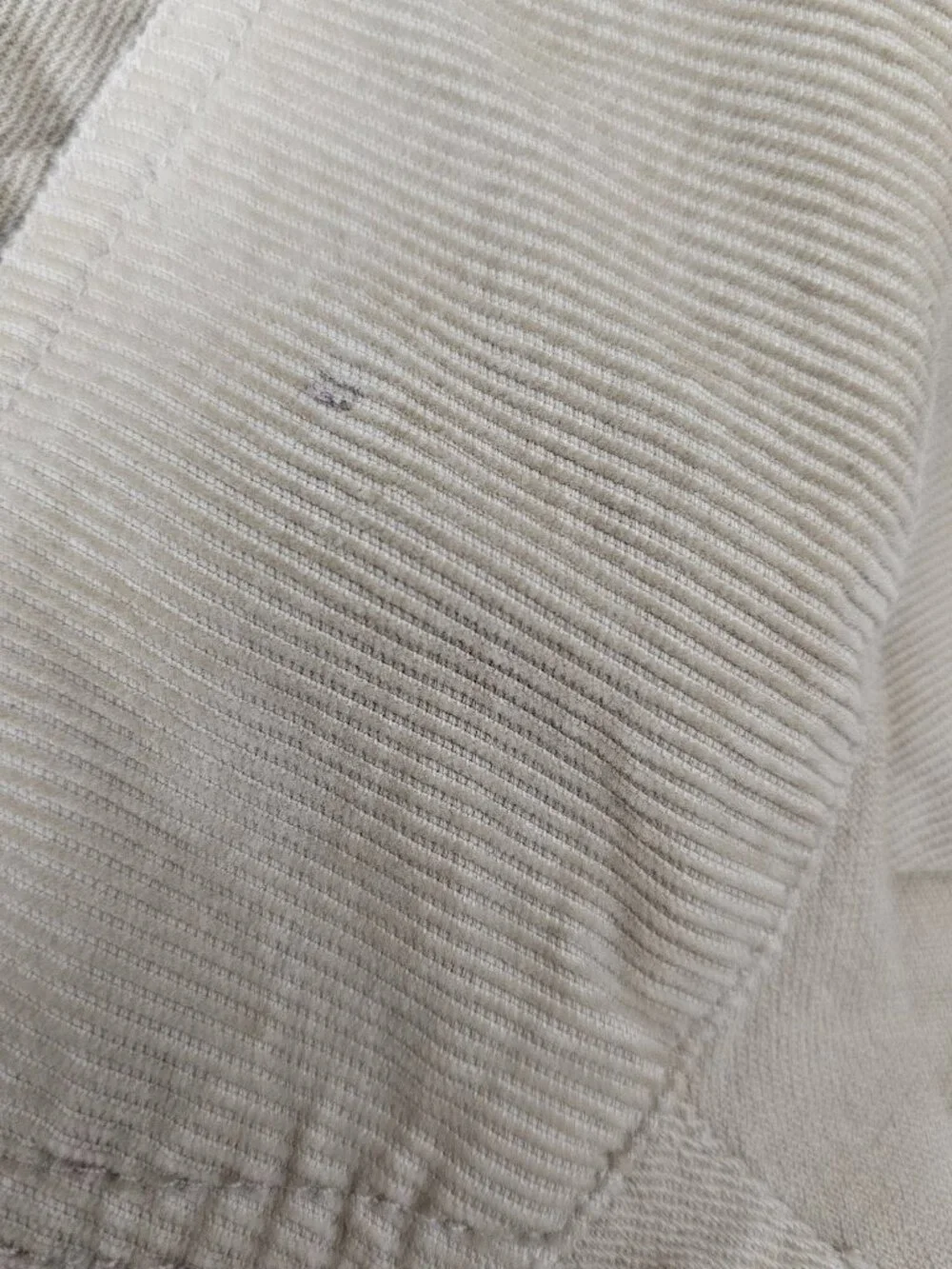 Lauren Jeans Co Ralph Lauren Denim Cotton Boho Corduroy Collar Tan Jacket M Y2K - Picture 11 of 11